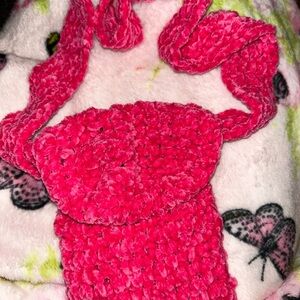 Pink crochet Bag perfect for phone
